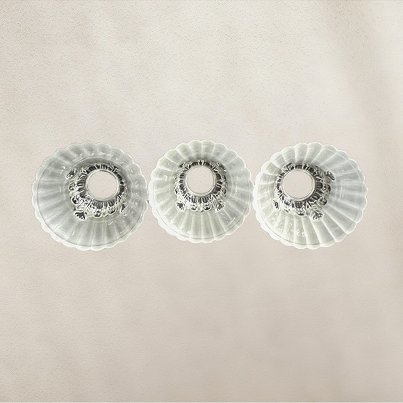 Vintage (3) Light Replacement Shades Lot/3 - Picture 4 of 15